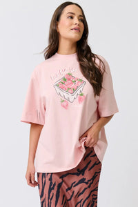 Jeana Tee - Powder Pink