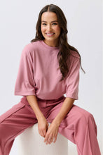 Load image into Gallery viewer, Solana Tee Dusty Pink Carter &amp; Willow
