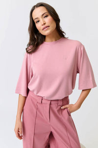 Solana Tee Dusty Pink Carter & Willow