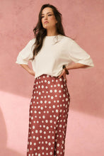 Load image into Gallery viewer, Millie Slip Skirt - Rust Spot
