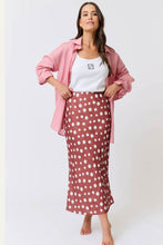 Load image into Gallery viewer, Millie Slip Skirt - Rust Spot
