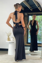 Load image into Gallery viewer, Misha Maxi Dress Black
