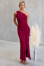 Load image into Gallery viewer, Julita One Shoulder Maxi Dress Wine

