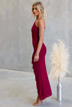 Load image into Gallery viewer, Julita One Shoulder Maxi Dress Wine
