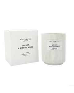 Soy Candle 350g | Ginger & Citrus Spice