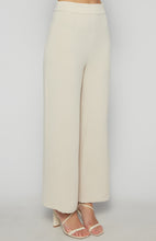 Load image into Gallery viewer, Mila Wide Leg Pants Beige
