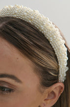 Load image into Gallery viewer, Pia Faux Pearl Statement Headband
