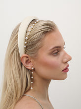 Load image into Gallery viewer, Isla Dainty Pearl Statement Headband
