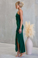 Load image into Gallery viewer, Julita One Shoulder Maxi Dress Green
