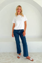Load image into Gallery viewer, Premium Combed Cotton Tee White
