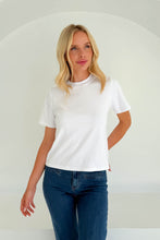 Load image into Gallery viewer, Premium Combed Cotton Tee White
