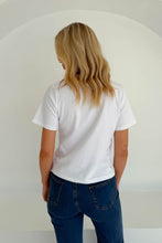 Load image into Gallery viewer, Premium Combed Cotton Tee White
