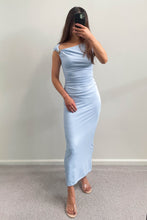Load image into Gallery viewer, Leisel Maxi Dress Blue
