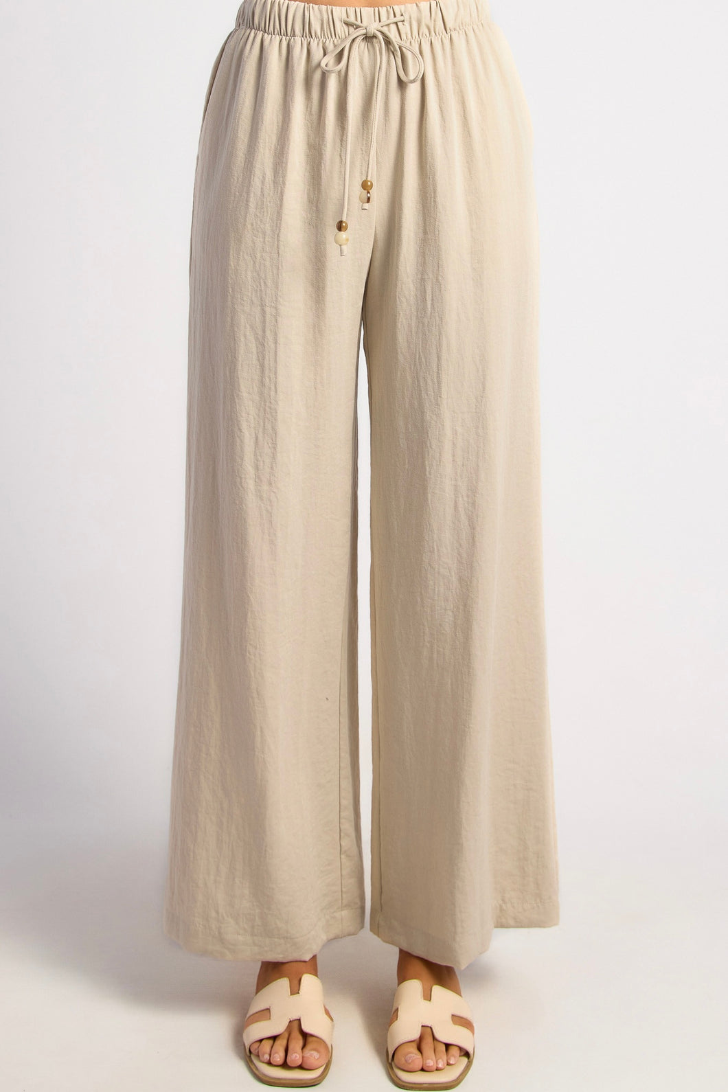 Sandy Drawstring Pants Stone