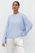 Load image into Gallery viewer, Sherry Knit Jumper Blue
