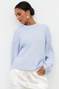 Sherry Knit Jumper Blue