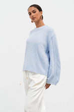 Load image into Gallery viewer, Sherry Knit Jumper Blue
