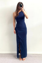 Load image into Gallery viewer, Julita One Shoulder Maxi Dress Navy

