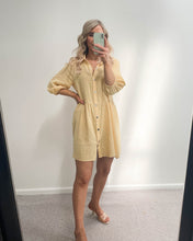 Load image into Gallery viewer, Darna Mini Dress Yellow
