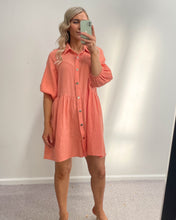 Load image into Gallery viewer, Darna Mini Dress Orange
