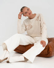 Load image into Gallery viewer, Enzo Knit Jumper Beige
