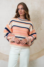 Load image into Gallery viewer, Vanessa Jumper Peach Multi
