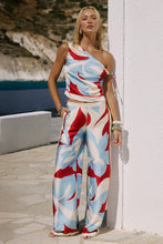 Load image into Gallery viewer, Amoree Wide Leg Palazzo Pant - Amoree Red
