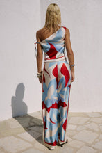 Load image into Gallery viewer, Amoree One Shoulder Tie Top - Amoree Red
