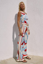 Load image into Gallery viewer, Amoree One Shoulder Tie Top - Amoree Red
