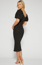 Load image into Gallery viewer, Kieran Midi Dress Black
