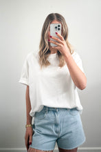 Load image into Gallery viewer, Zarra Boyfriend Tee White
