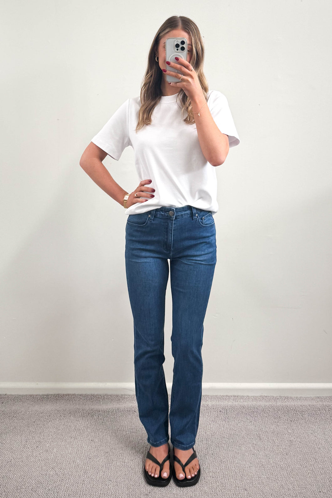 Wakee Perrie Straight Leg Jeans
