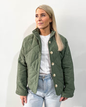 Load image into Gallery viewer, Shani Quilted Jacket Khaki
