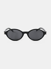 Load image into Gallery viewer, Lexi Oval Sunglasses in Black
