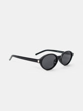 Load image into Gallery viewer, Lexi Oval Sunglasses in Black
