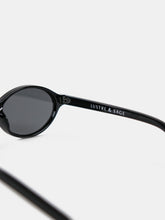 Load image into Gallery viewer, Lexi Oval Sunglasses in Black
