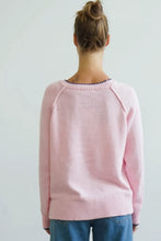 Load image into Gallery viewer, Elle Cotton Blend Knit Pink

