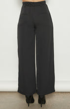 Load image into Gallery viewer, Eline Buckle Wide Leg Pants Black
