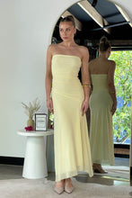 Load image into Gallery viewer, Bente Mesh Maxi Dress Butter
