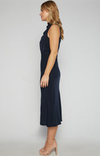 Load image into Gallery viewer, Ammara Midi Dress Navy
