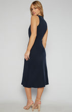 Load image into Gallery viewer, Ammara Midi Dress Navy
