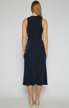 Load image into Gallery viewer, Ammara Midi Dress Navy
