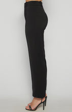 Load image into Gallery viewer, Front Seam Detail Pants Black
