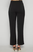 Load image into Gallery viewer, Front Seam Detail Pants Black
