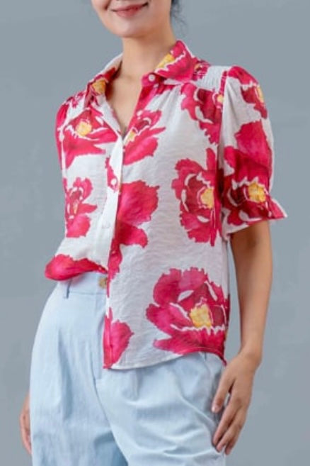 Neela Floral Top
