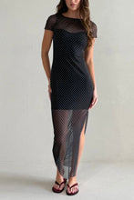 Load image into Gallery viewer, Jazmine Polka Dot Maxi Dress
