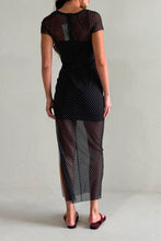 Load image into Gallery viewer, Jazmine Polka Dot Maxi Dress
