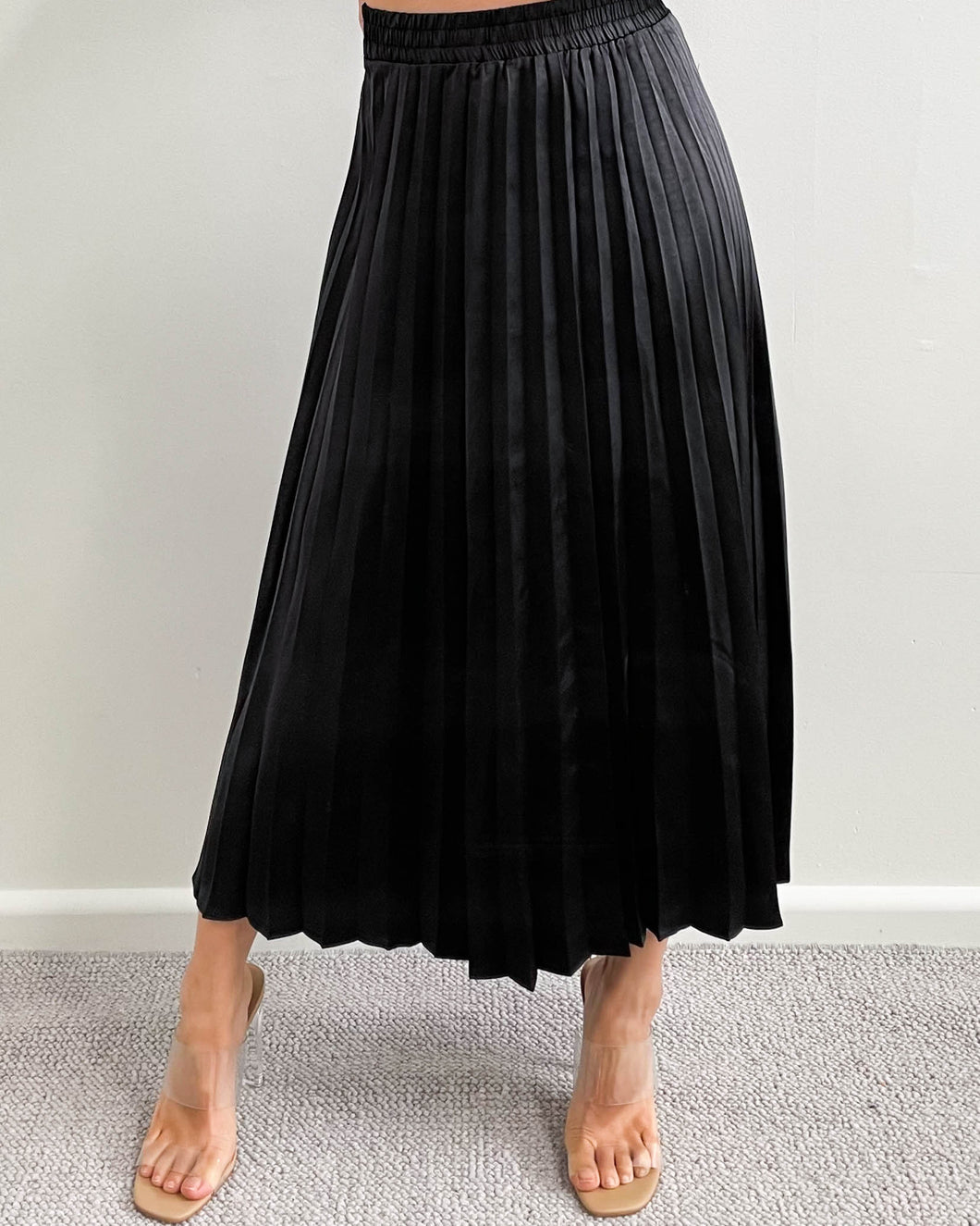 Keila Pleated Skirts Black