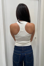Load image into Gallery viewer, Yasmin Ribbed Tank White
