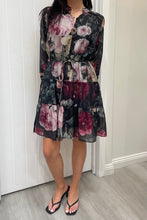 Load image into Gallery viewer, Romance Long Sleeve Mini Dress
